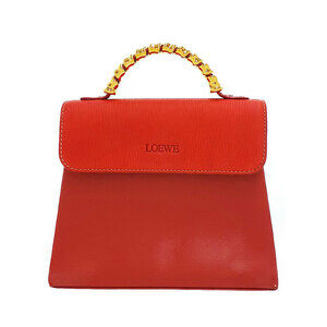 Loewe Velzquez Leather Shoulder Bag Handbag